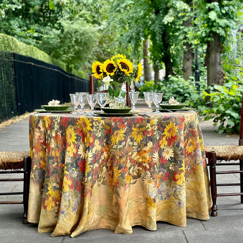 Fleurs Des Pres Table Linen Collection