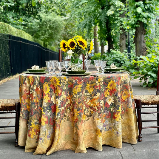 Fleurs Des Pres Table Linen Collection