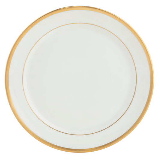 White Gold Bracelet - Plates