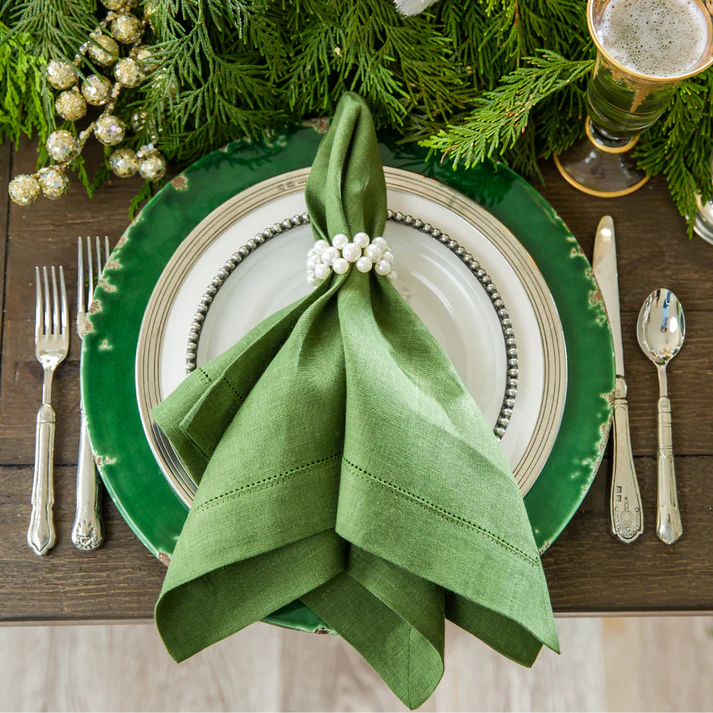Napkin - Hemstitch Large Linen