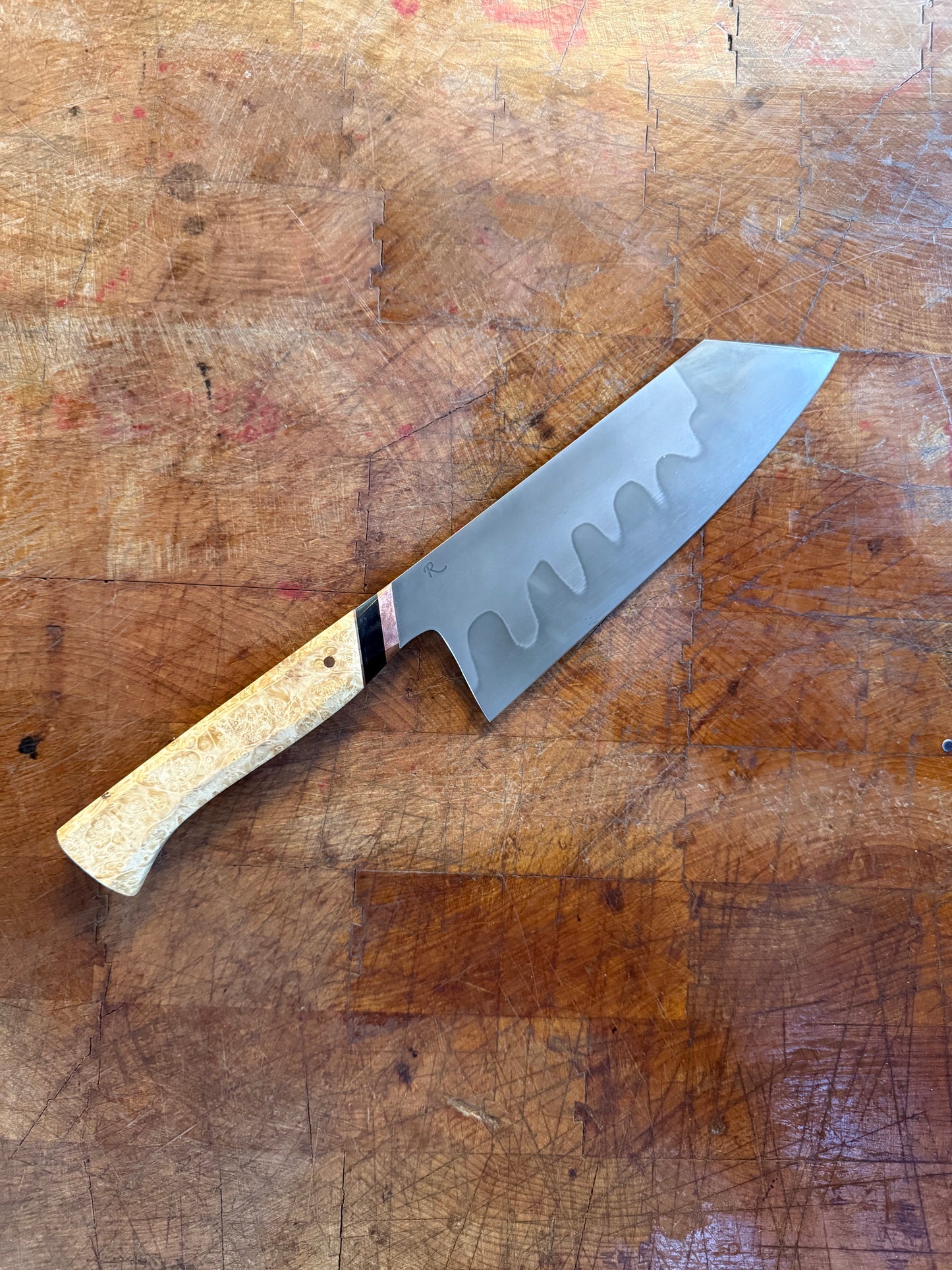 Carbon Steel- Hamon Bunka - 6.8"
