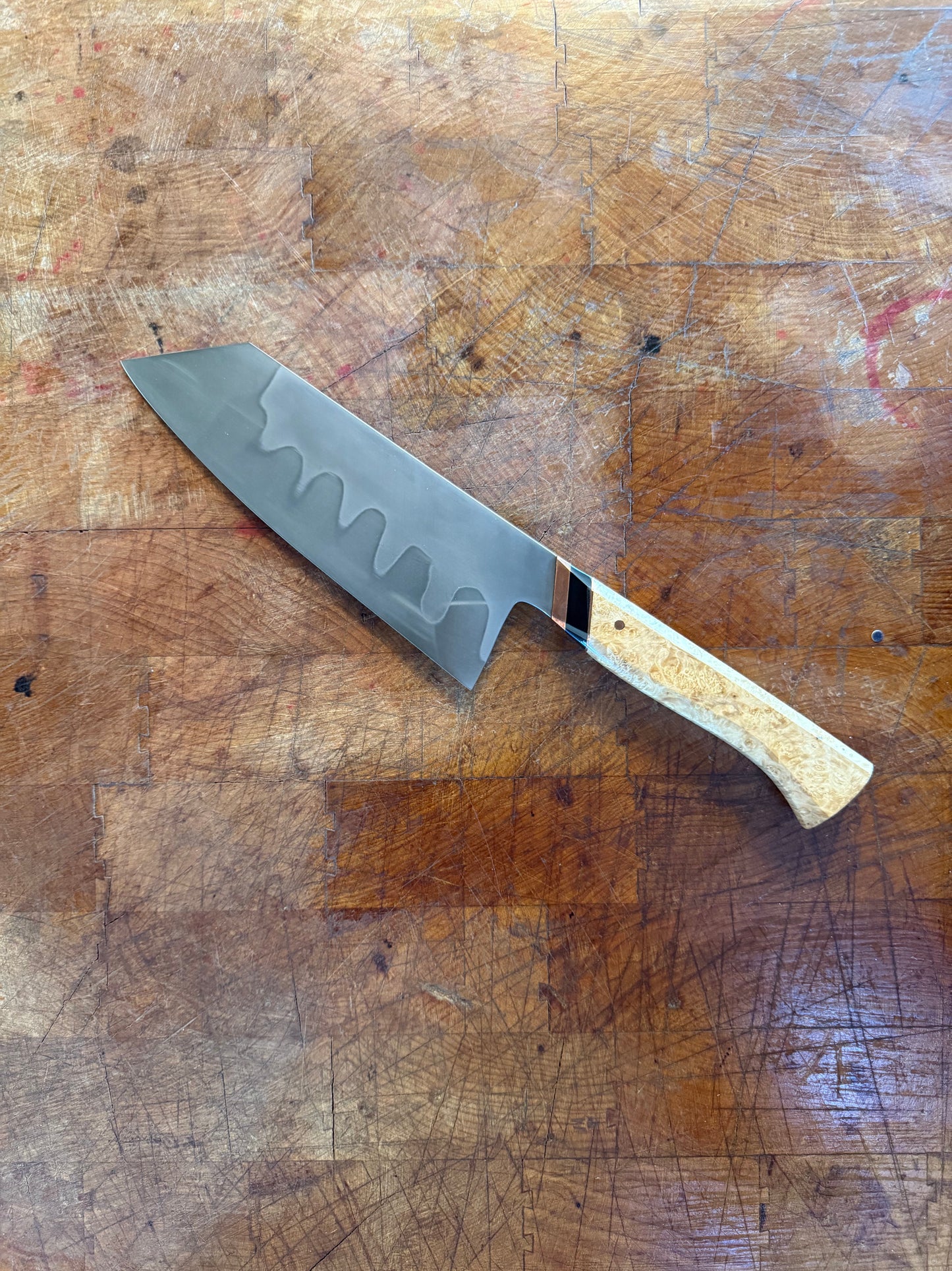 Carbon Steel- Hamon Bunka - 6.8"