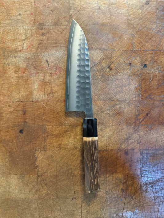 Yoshikane Tsuchime Santoku - 165mm - SKD