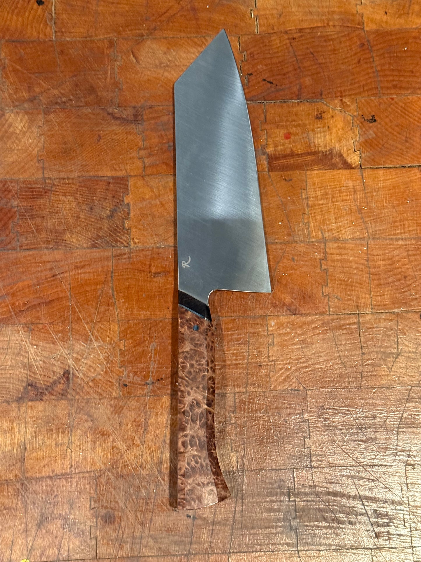 Stainless Bunka Knife - 7" - Nitro-V