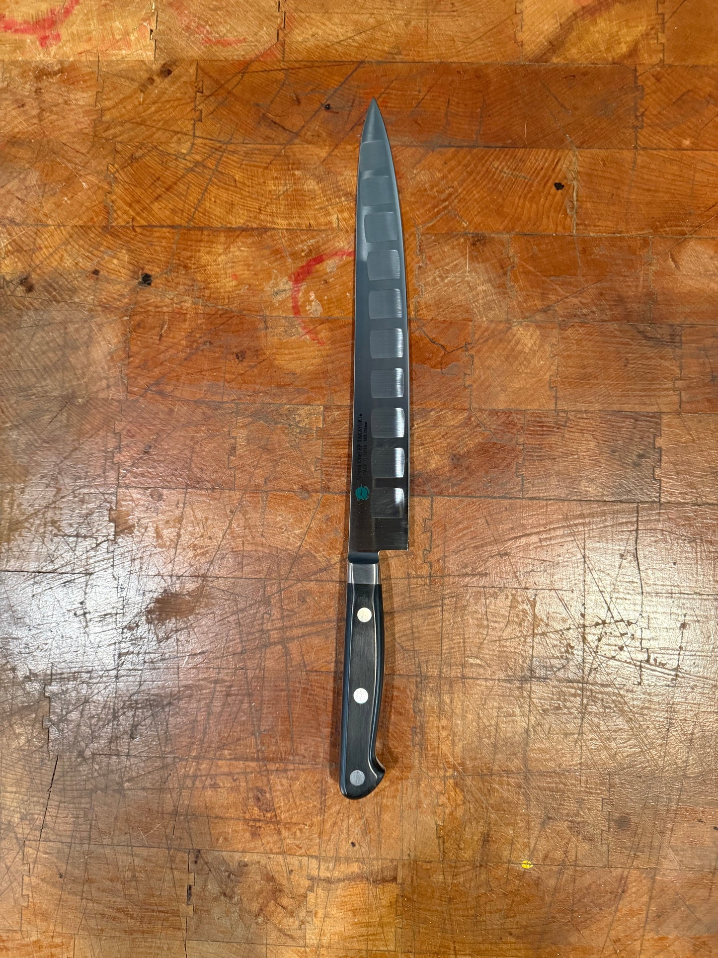 Sakai Takayuki Grand Chef 240mm Sujihiki - Salmon Blade