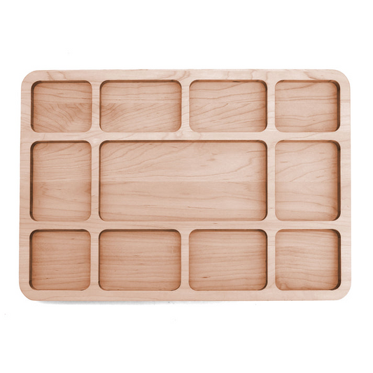 Maple Divided Serving Board