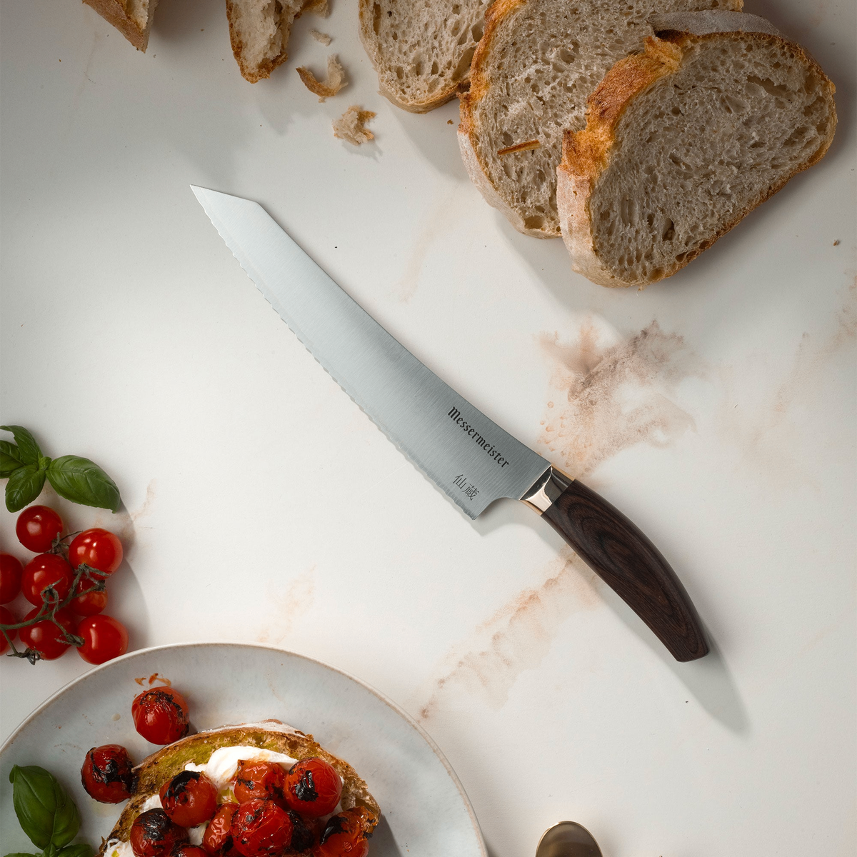 Kawashima - Bread Knife - 9"