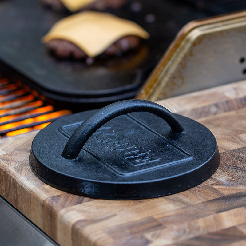 Cast Iron Burger Press