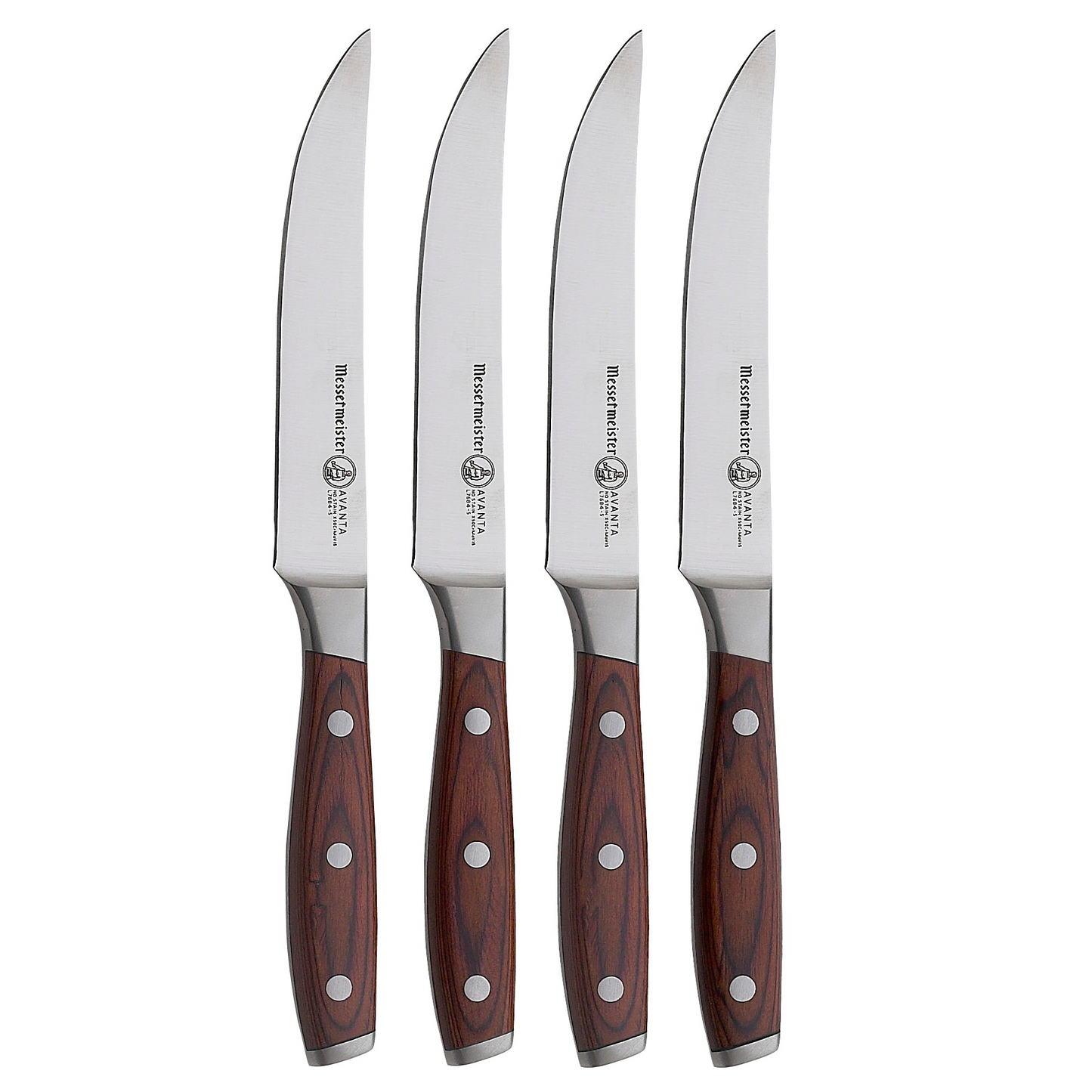 Avanta - 4 Piece Pakkawood Steak Knife Set