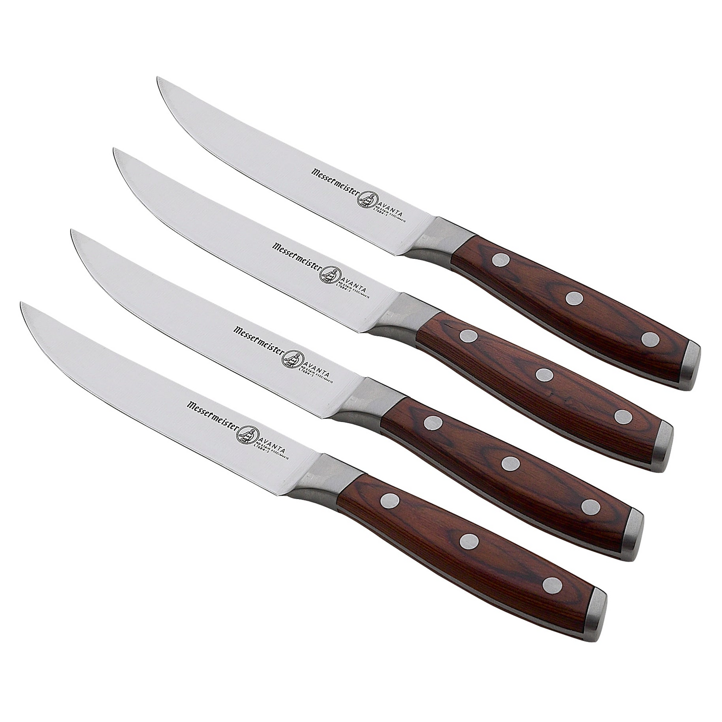 Avanta - 4 Piece Pakkawood Steak Knife Set