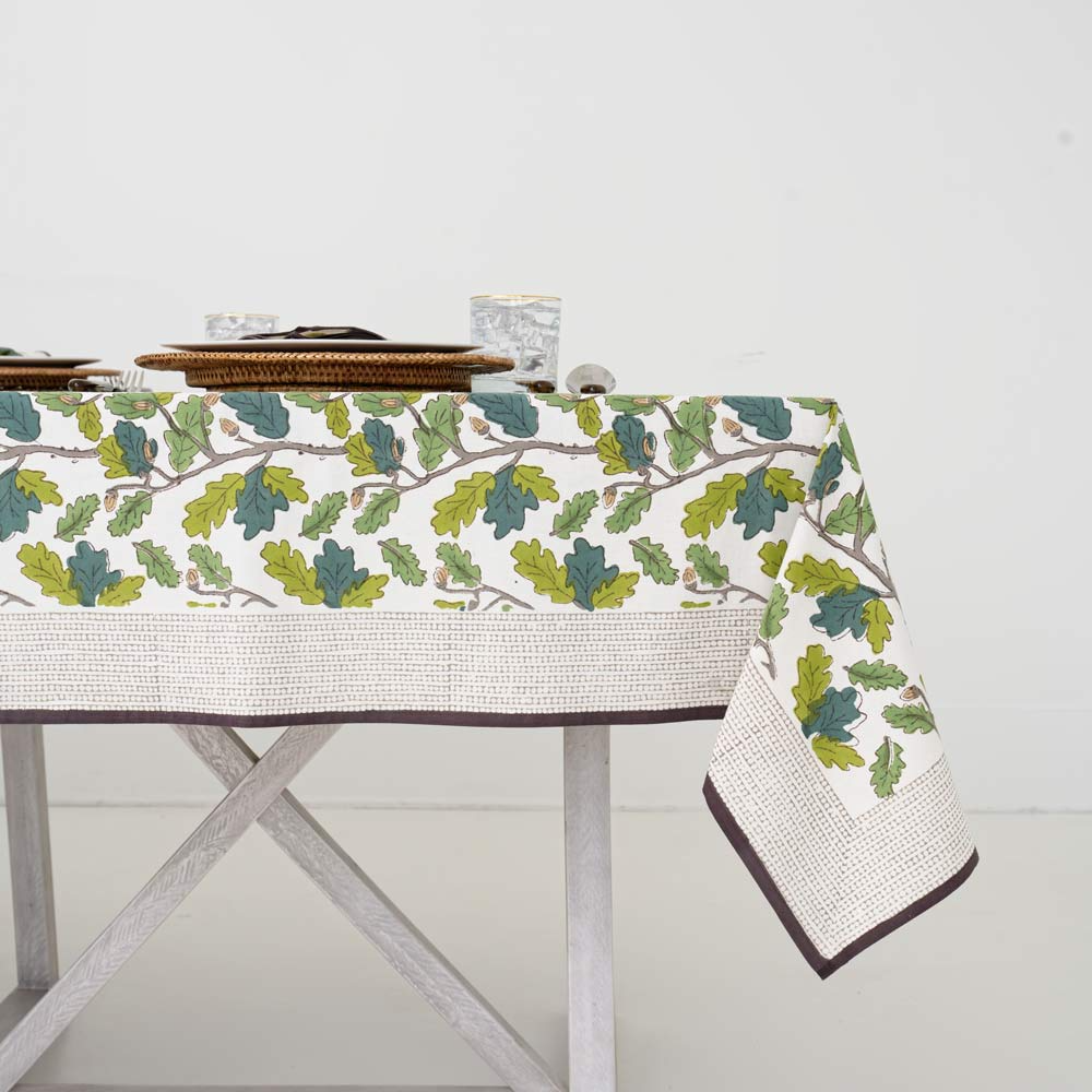 Maple & Acorn Tablecloth