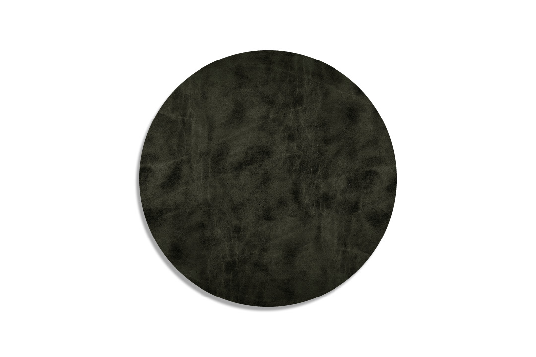 Placemats - Vegan Leather (set of 6) Black