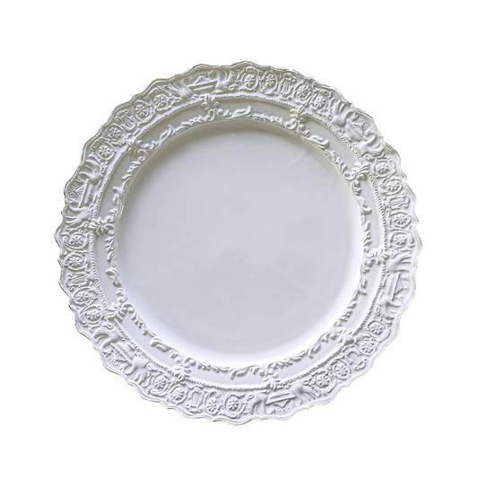 Renaissance Plates - White