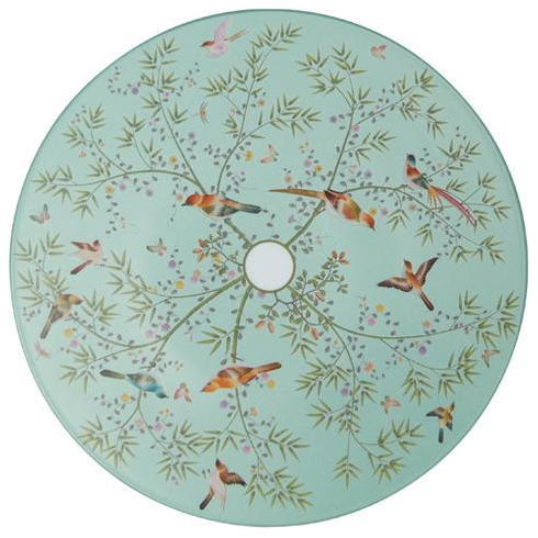 Paradis - Turquoise Dessert Plate #1