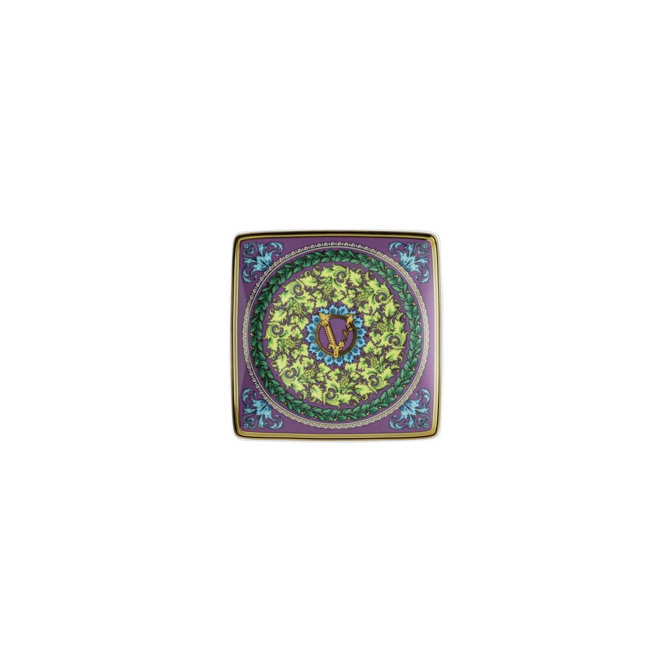Barocco Mosaic Canape Dish 4 3/4 in Square
