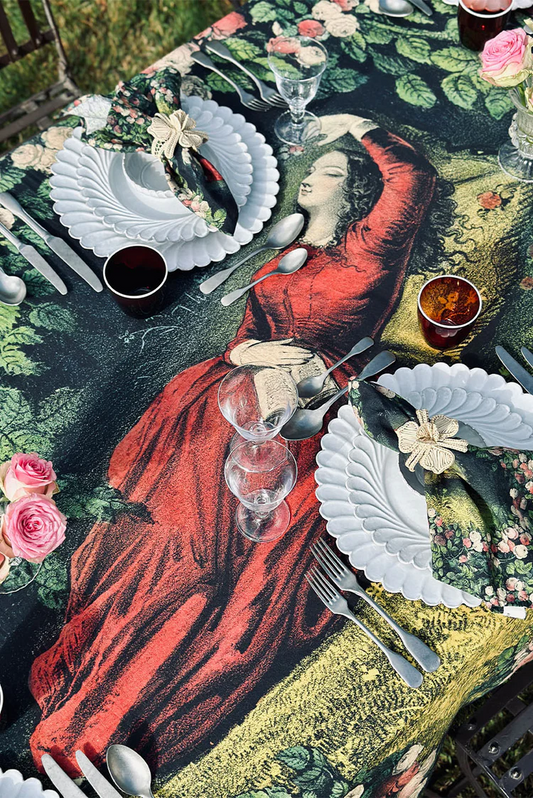 S&B x John Derian Sleeping Beauty Table Linen Collection