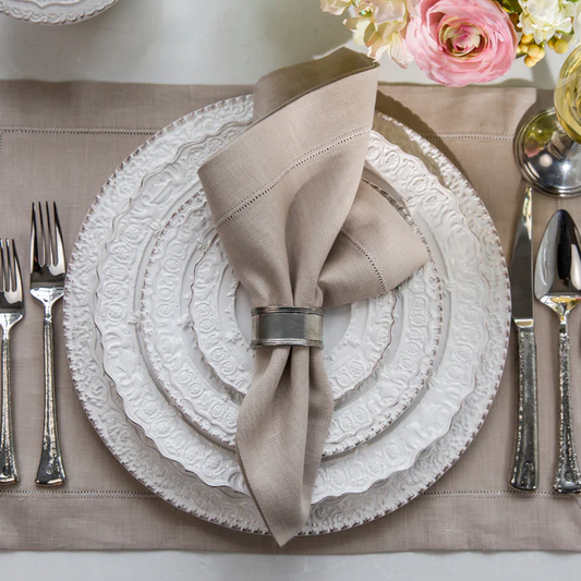 Napkin - Hemstitch Large Linen