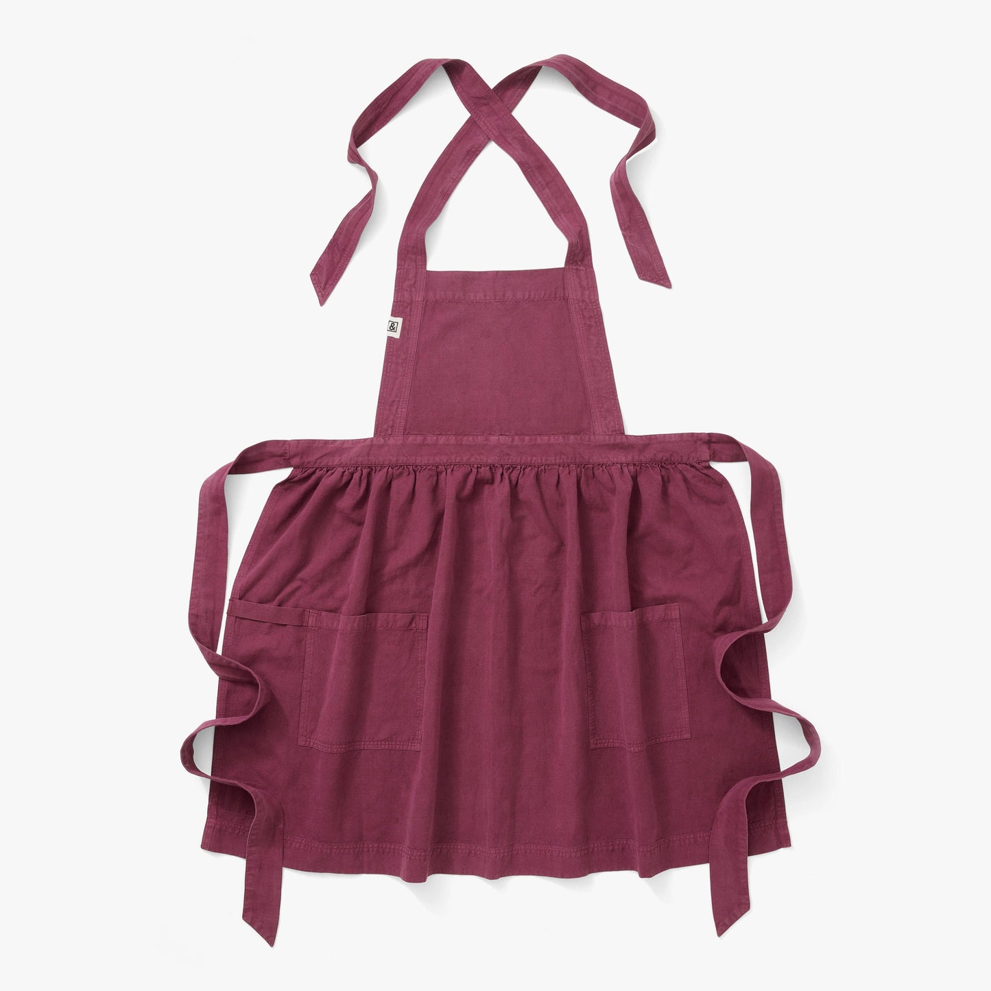 The Pinafore Apron - Pomegranate