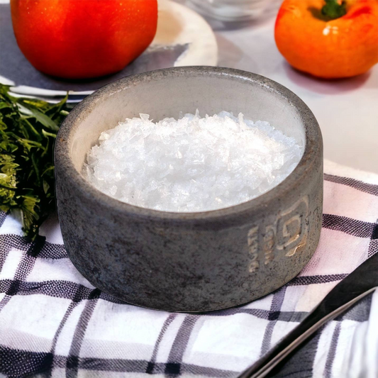 Handmade Raku-Fired Salt Bowls