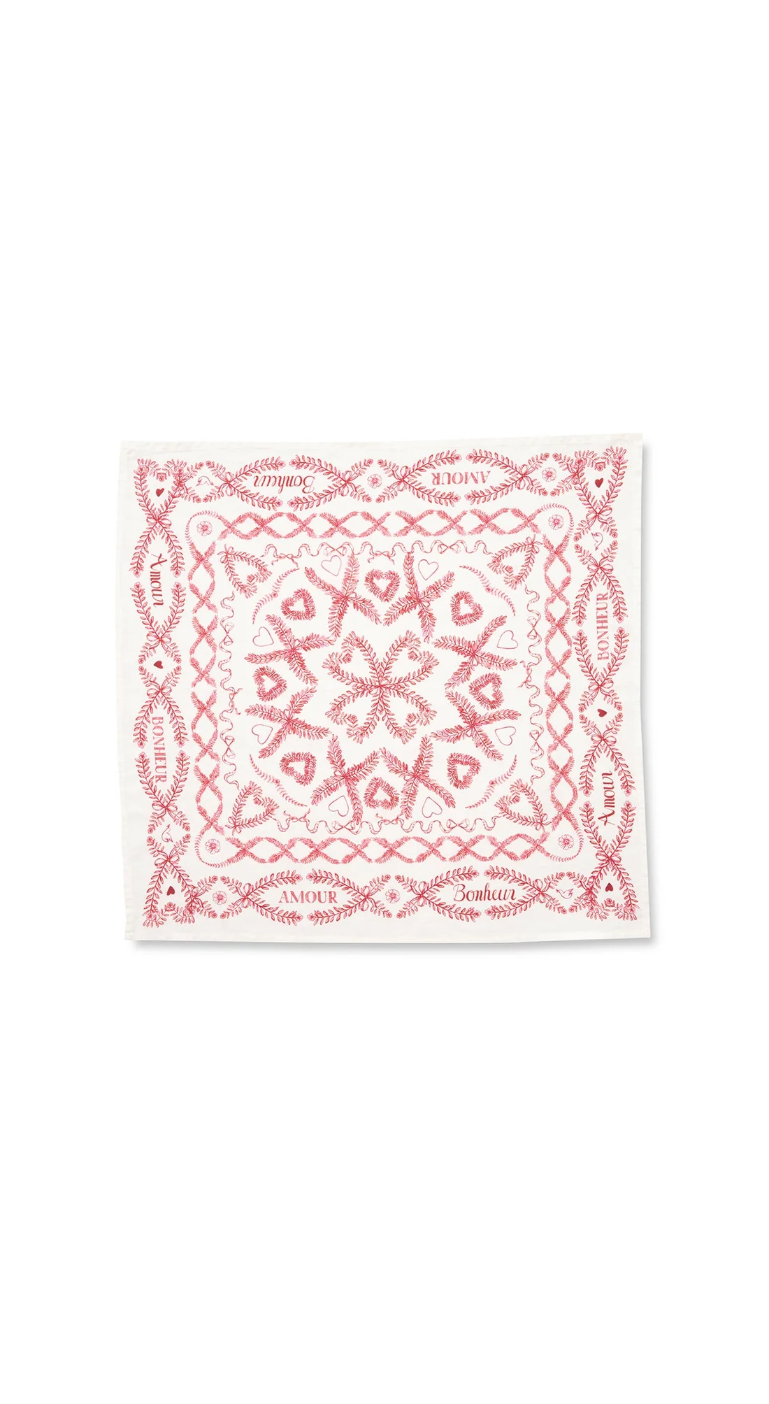 Amour Bonheur Table Linen Collection