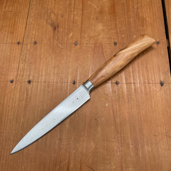 Friedr Herder Madera 4.75" Paring Forged Stainless Olive 1/2 Bolster