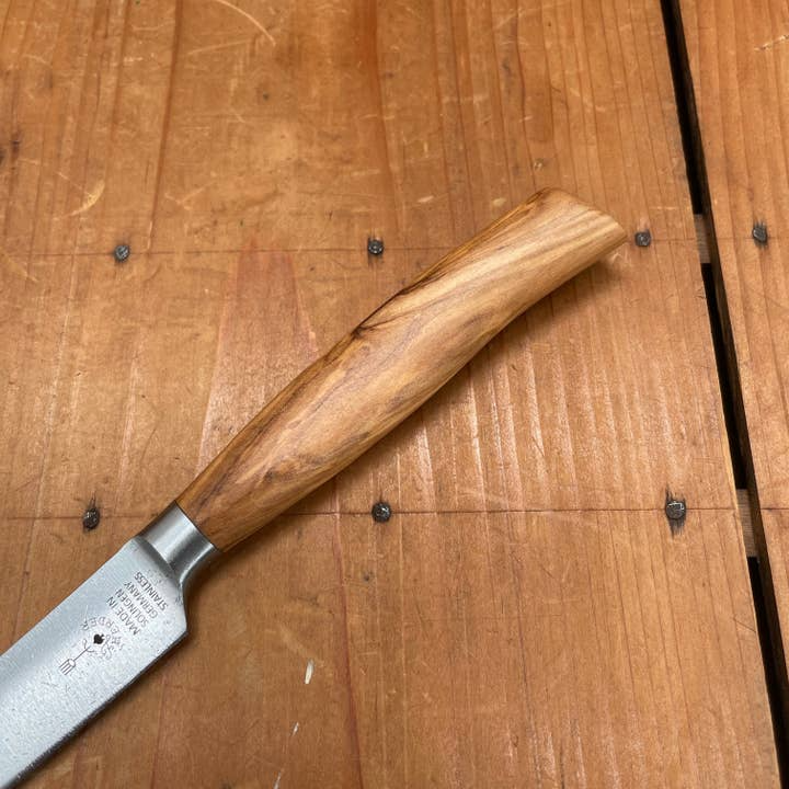 Friedr Herder Madera 4.75" Paring Forged Stainless Olive 1/2 Bolster