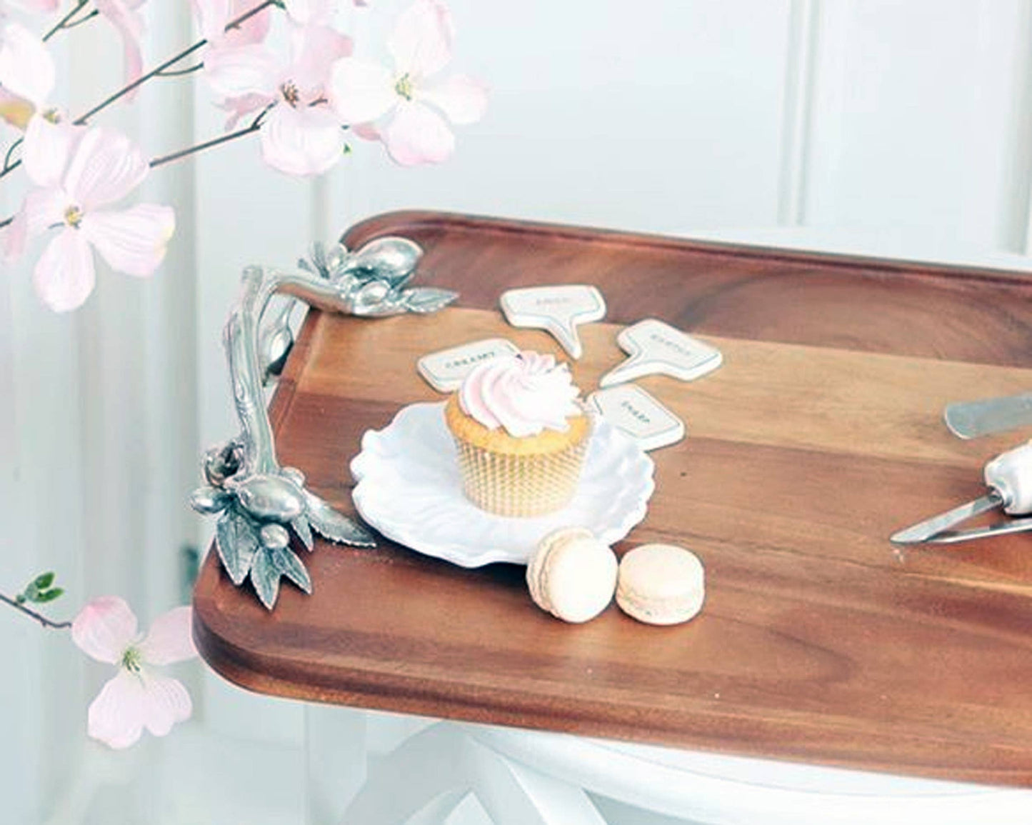 Olive Serving Tray Acacia