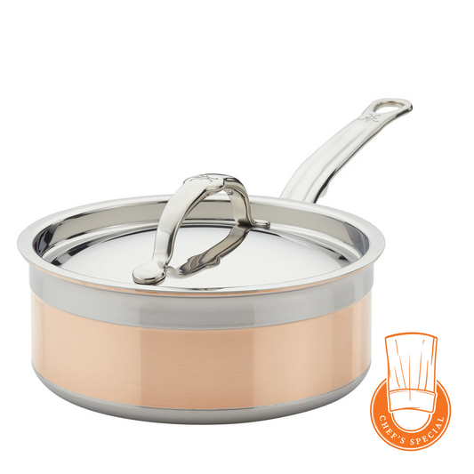 Copperbond 1.5 Quart Covered Saucepan