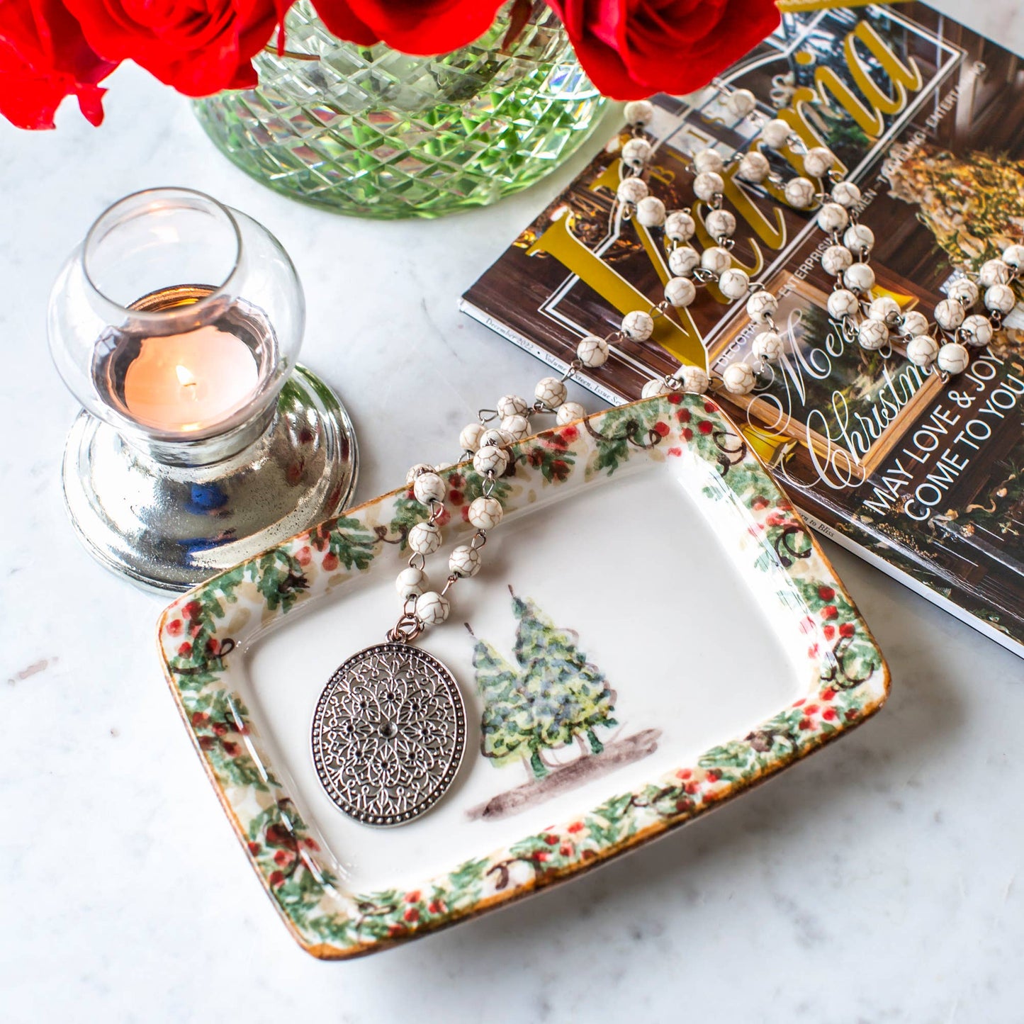 Natale Small Tray - Christmas