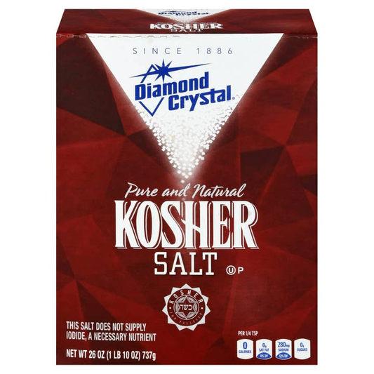 Diamond Crystal Kosher Salt Flakes - 26 oz