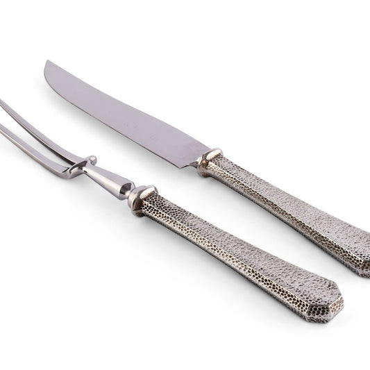 Hammered Carving Set