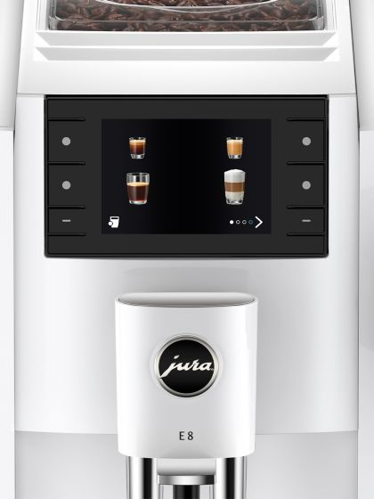 Jura E8 Piano White (2025 Model)