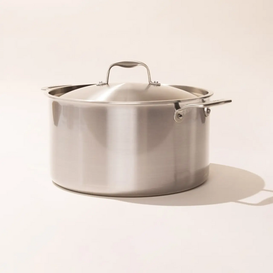 Stainless Clad Stock Pot - 12 QT