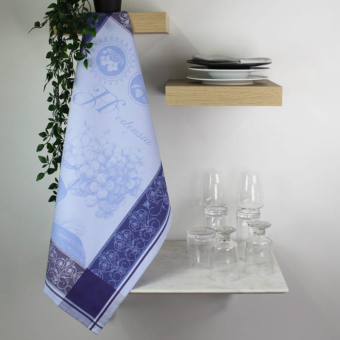 Kitchen Towel - Hortensia Blue