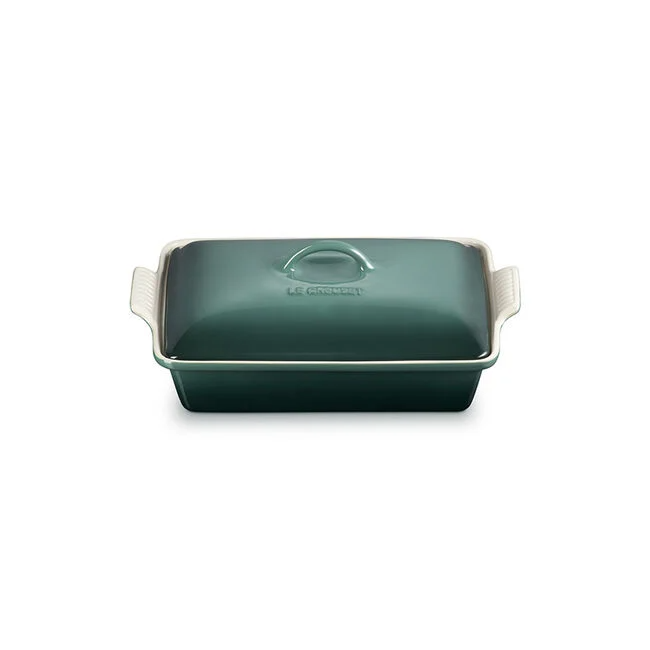 Heritage Rectangular Covered Casserole - 4qt