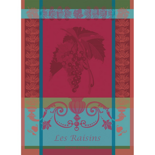 Kitchen Towel - Les Raisins Lie De Vin