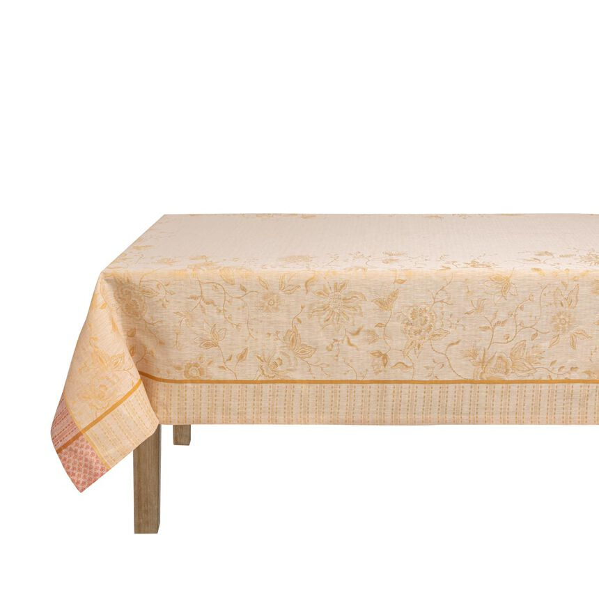 Tablecloth - Ete Indien Orange Linen