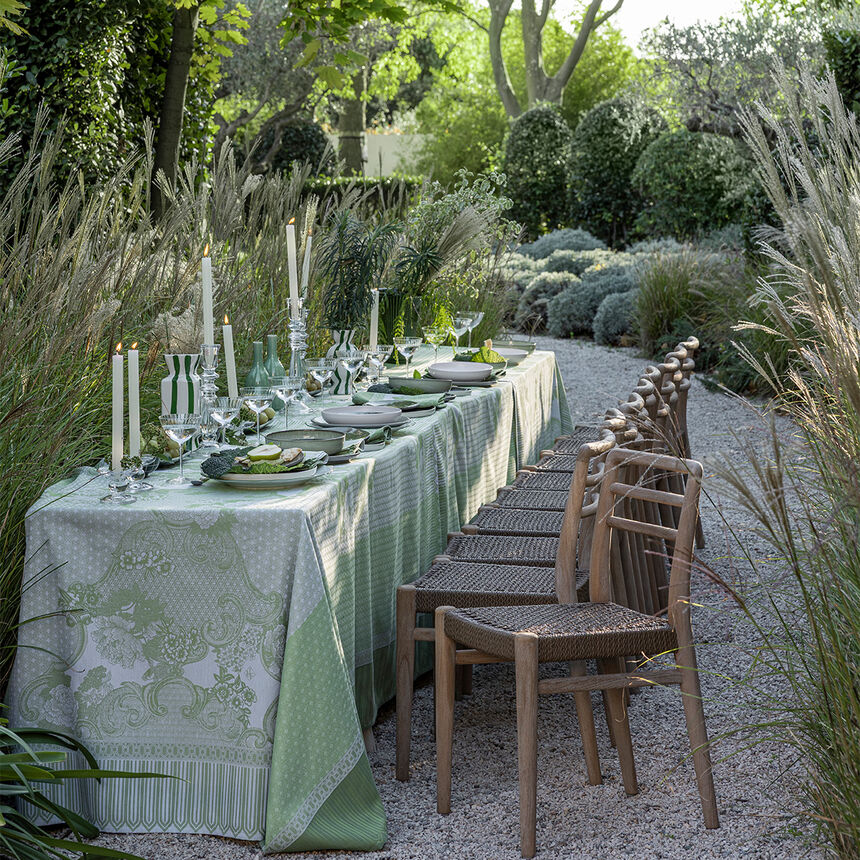 Tablecloth - Promenad Imperia Green Cotton