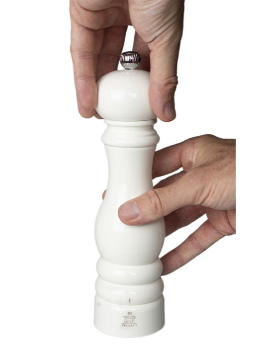 Paris Pepper Mill u'Select White Lacquered