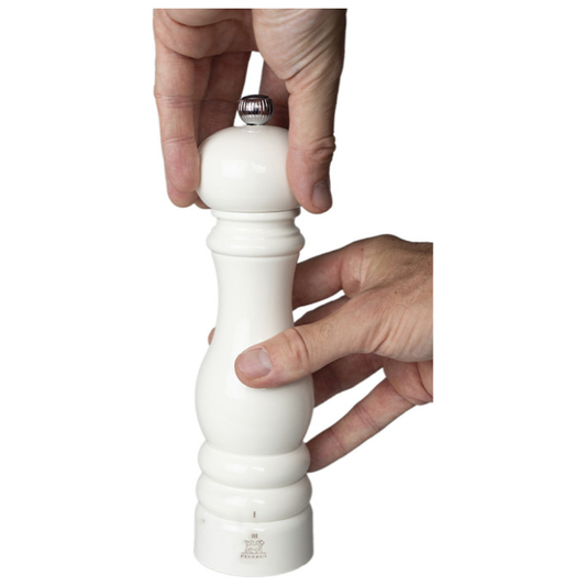 Paris Pepper Mill u'Select White Lacquered