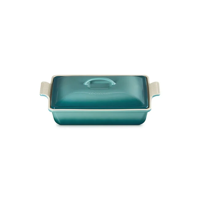 Heritage Rectangular Covered Casserole - 4qt