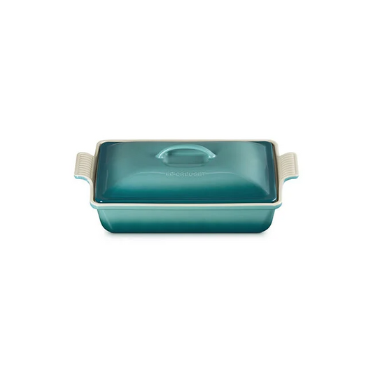 Heritage Rectangular Covered Casserole - 4qt