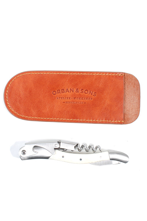 Orban & Sons Corkscrew with Leather Pouch