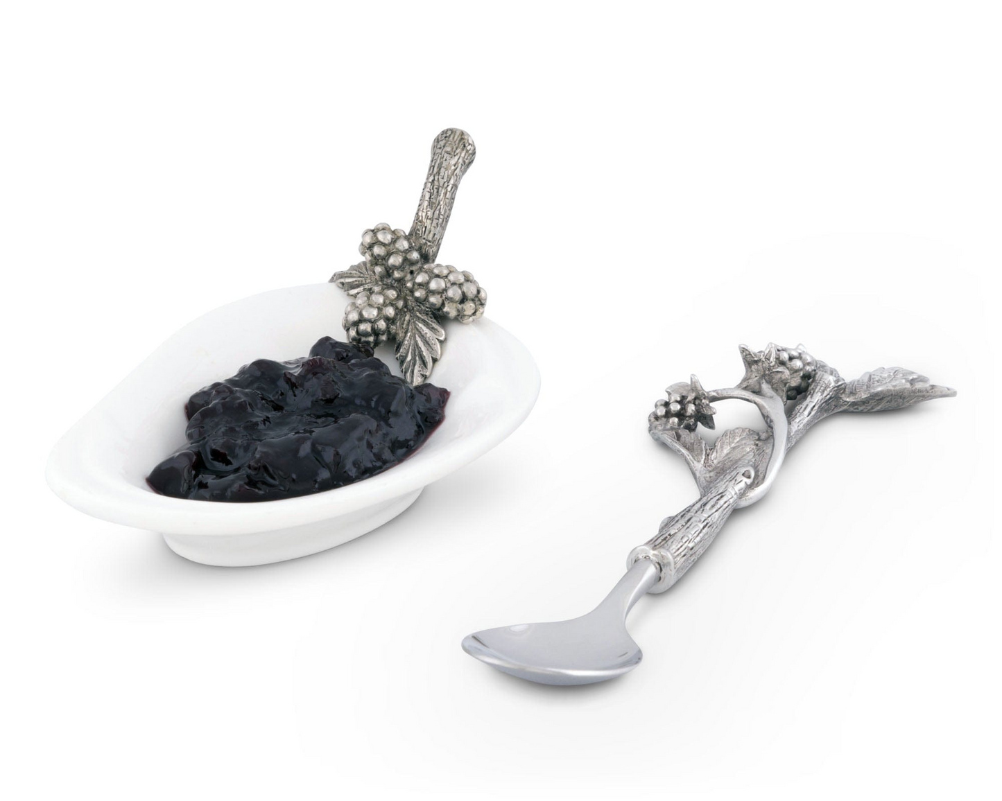 Blackberry Jam Server / Spoon Rest