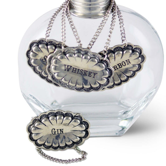 Pewter Decanter Tags