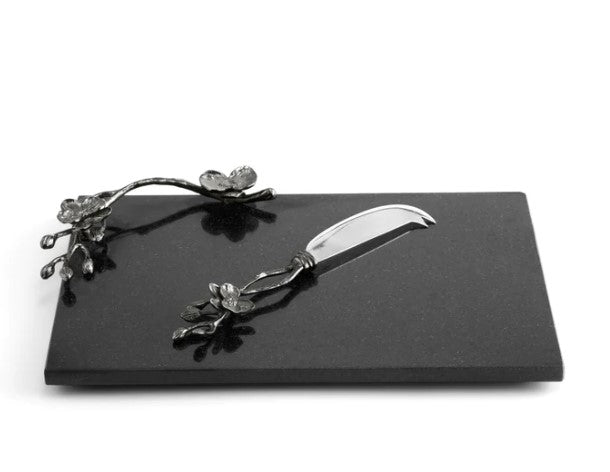 Black Orchid Cheese Board w/ Knife