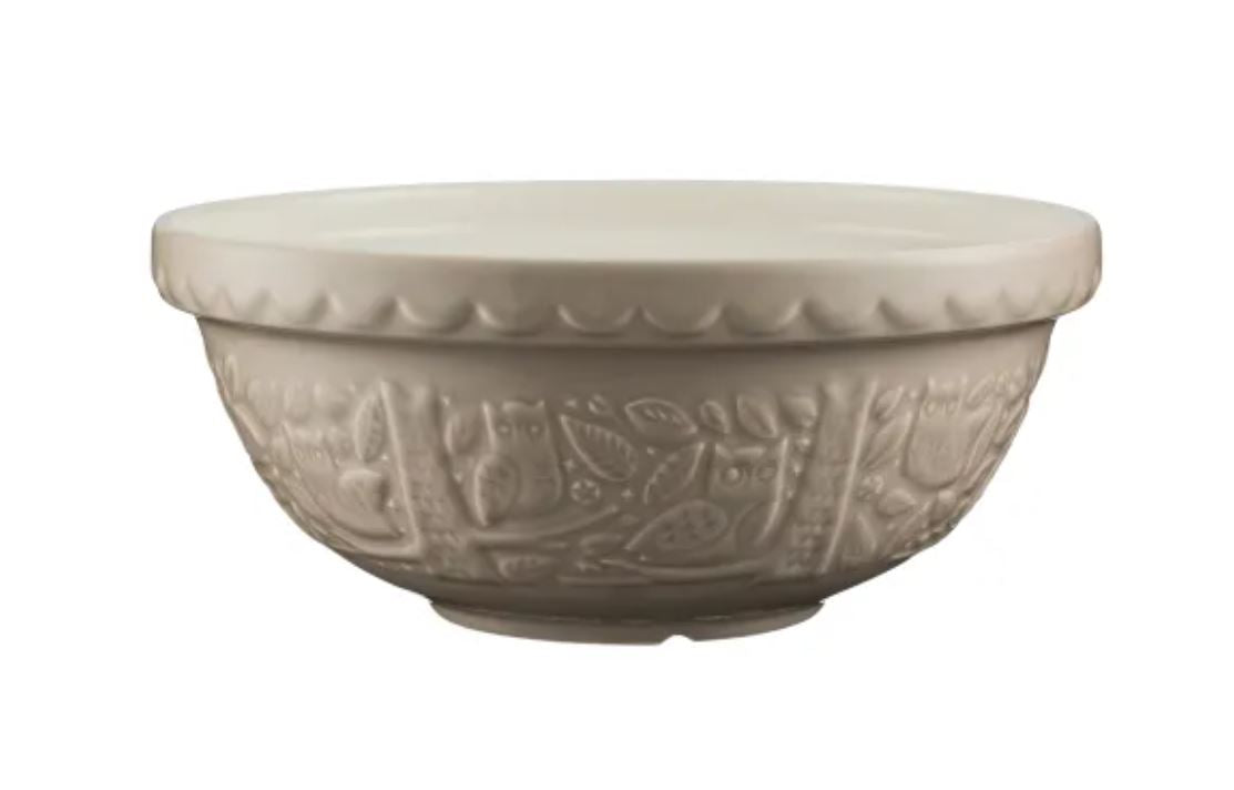 In The Forest S18 Owl Stone Mixing Bowl 26 cm