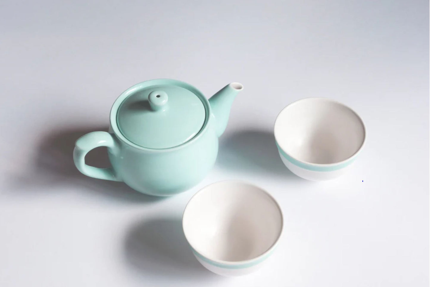 Basic Tea Ware Set - Robin Egg Blue