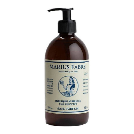 Marseille Liquid Soap Fragrance Free 500ml NATURE