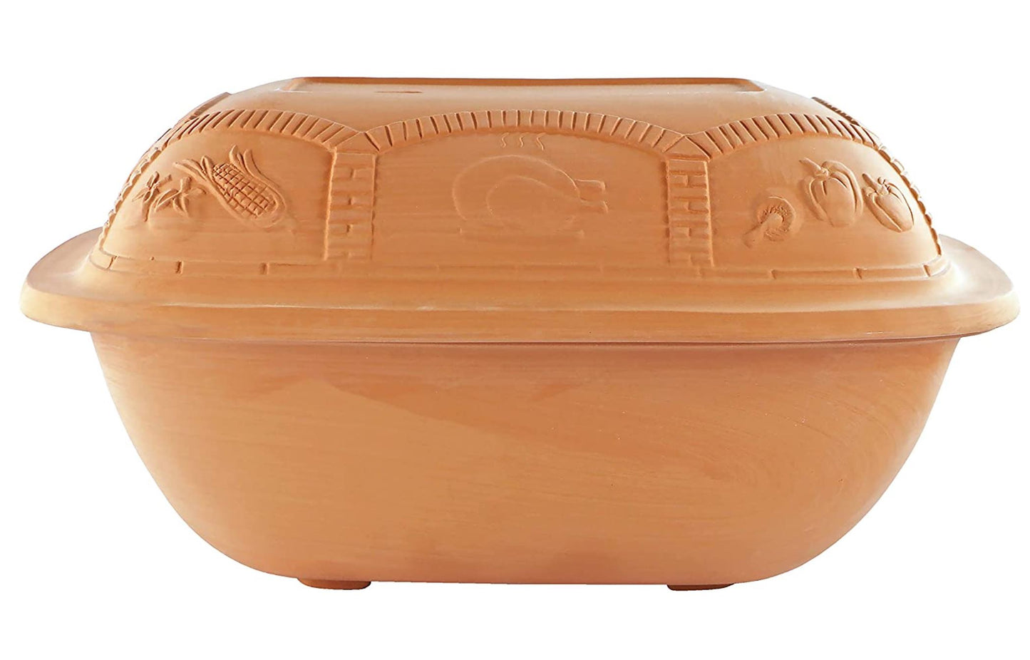 Eurita Clay Cooking Pot and Roaster - 7.2 Quart